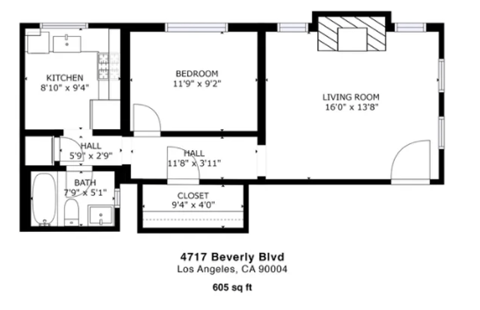 4715 Beverly Blvd Studio-2 Beds Apartment for Rent - Photo Gallery 10